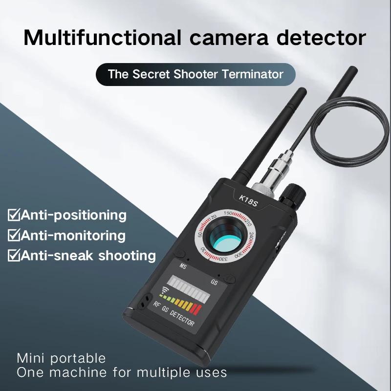 K18S RF Signal Anti Candid Pinhole Micro Cam Scan Magnetic GPS Locator GSM Secret Bug Finder